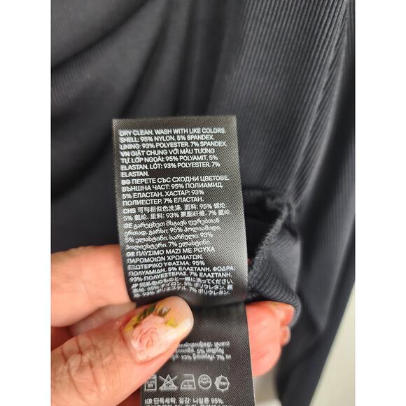 H&M Women's XXL Black Body suit corpcore, gothcore, comfort, basic, business - Picture 5 of 9